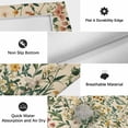 thumbnail image 6 of Green Botanical Outdoor Rug for Patio/Deck/Porch, Non-Slip Large Area Rug 6 x 9 Ft, Vintage Plant Flowers Garden Leaf Motifs Indoor Outdoor Rugs Washable Area Rugs, Camping Rug Carpet Runner, 6 of 8