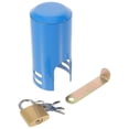 thumbnail image 3 of 1 Set of Faucet Protection Cover Spigot Lock with Keys Outdoor Faucet Protector, 3 of 5