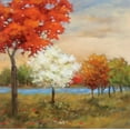 thumbnail image 2 of Rogers, Adam 15x15 White Modern Wood Framed Museum Art Print Titled - Four Seasons, 2 of 4
