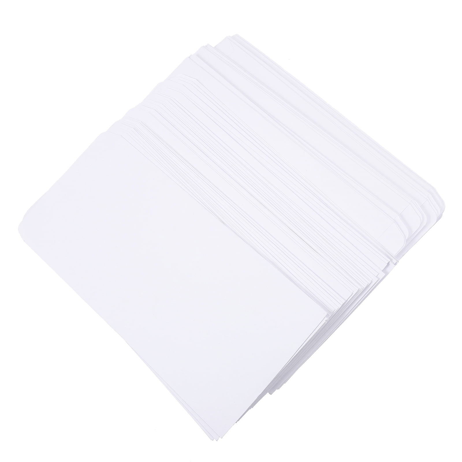 TAILTOSS  White Paper Cash Envelopes Self-Seal for Home and Office 200Pcs