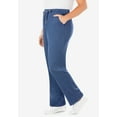 thumbnail image 3 of Woman Within Plus Size Petite Sport Knit Straight-Leg Pull-On Pants, 3 of 6
