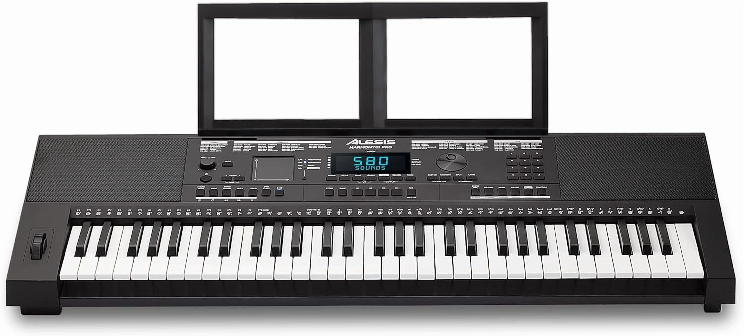 ALESIS HARMONY61 キーボードセット Alesis Harmony 61 MKII 61-Key Portable Keyboard with Built