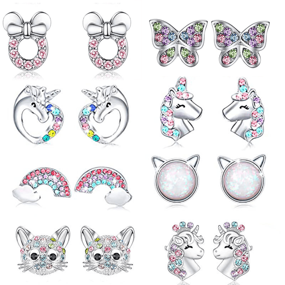 Girl unicorn earrings best sale