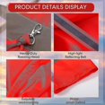 thumbnail image 3 of Manga de viento antidesgarro Yuxing para exteriores 80 cm color rojo y blanco 2 piezas, 3 of 5
