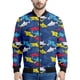 thumbnail image 3 of Chaqueta con cremallera con estampado de tiburón de dibujos animados para hombres y niños, sudadera con capucha con estampado 3D de animales del océano y peces, chaquetas de calle geniales, abrigos, 3 of 5