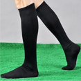 thumbnail image 2 of Long Tube Socks Breathable Sweat Absorption  Elastic Socks for Playing Football, 2 of 5