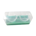 thumbnail image 3 of 2 vasos de silicona para lavado de ojos, taza de limpieza de ojos, portátil, reutilizable, suave, protege tus ojos Caja de color verde, 3 of 9