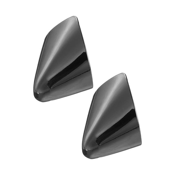 2Pcs Metal Shoes Pointed Protector Shoe Head Tips Cap for Shoe Protection Repair(Black, 25mm)