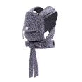thumbnail image 1 of Portabebés Stokke Limas, color lila leopardo (OCS), portabebés con media hebilla para recién nacidos, tres opciones de transporte, seguro desde el nacimiento y hasta 33 libras, 1 of 5