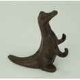 thumbnail image 2 of Moby Dick Specialties Brown Cast Iron Alligator Cell Phone Stand, 2 of 5