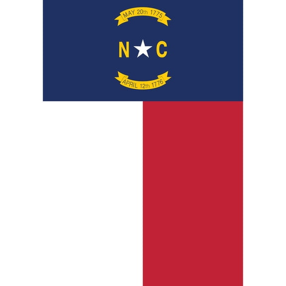 Briarwood Lane Everyday Garden Flag 12x18 For Outdoor State of North Carolina Garden Flag Flags For Outside