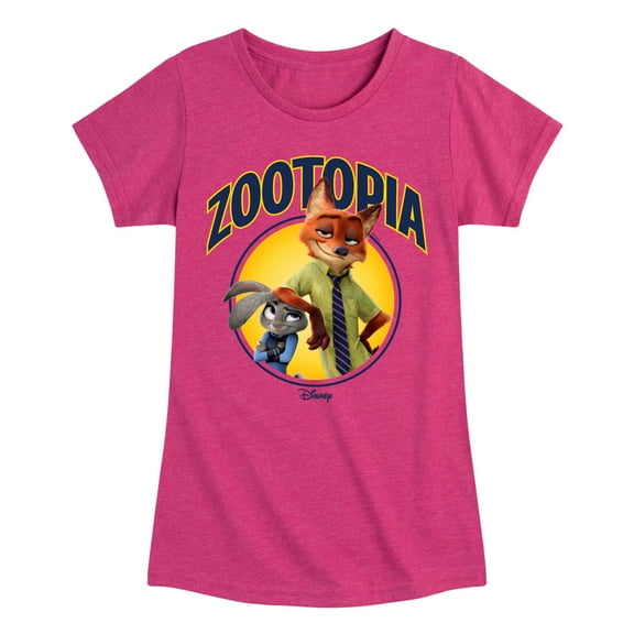 Disney - Hopps & Wilde - Toddler & Youth Girls Short Sleeve Graphic T-Shirt