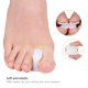 thumbnail image 5 of 1 par 2 uds separador de dedos de los pies hueso pulgar ortopédico Hallux Valgus Corrector (B) Ehuebsd  Cuidado Belleza, 5 of 9