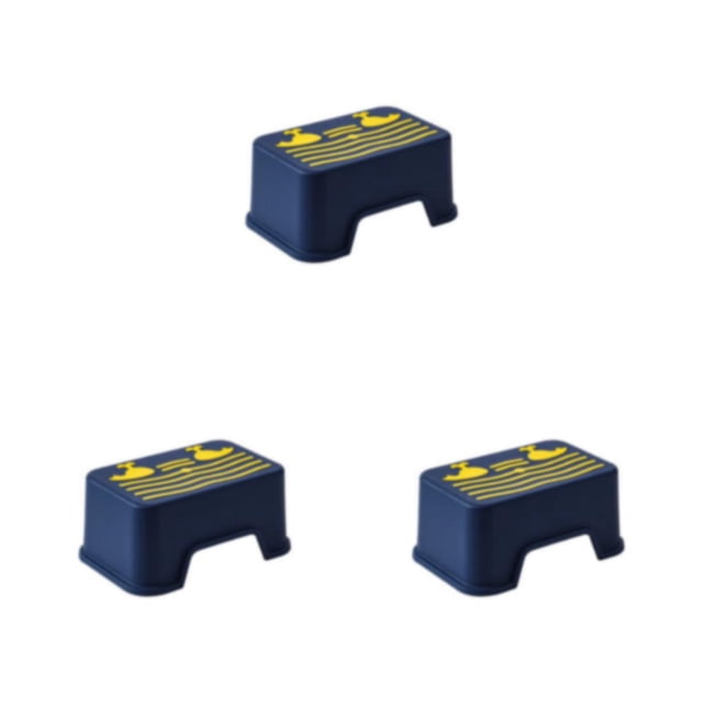 Injueey Taburete de altura para niños, artículos de apoyo, artículos para el hogar, reposapiés para niños, taburete de mesa, taburete azul Type1 NO1