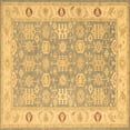 thumbnail image 1 of Ahgly Company Indoor Square Persian Brown Traditional Area Rugs, 4' Square, 1 of 4