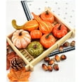 thumbnail image 2 of 50Pcs Fall Artificial Pumpkins Home Decoration Set,Simulation Fake Pumpkins Maple Leaves Pine Cones Acorns Used for Fall Table Decor, Thanksgiving,Halloween,Fall Wedding Decor - -, 2 of 7