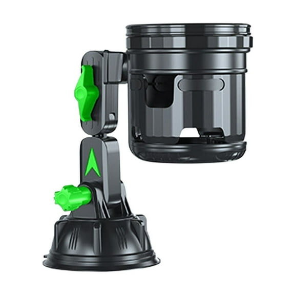 Mauxuk Car Cup Holder with Strong Suction Cup, Multi-functional Beverage Support for Cars, Adjustable Phone Mount for Driving Convenience