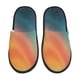 thumbnail image 1 of Balery yellow orange and teal Pantuflas de Casa de Felpa Silenciosas con Diseño Estampado, Zapatillas Cómodas Antideslizantes de Algodón para Interior-Large, 1 of 8