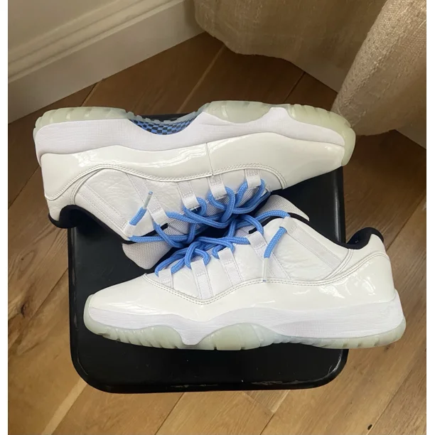 Ni - ke Mens Size 9.5 Jordan 11 Legend Blue Mint Condition No Box