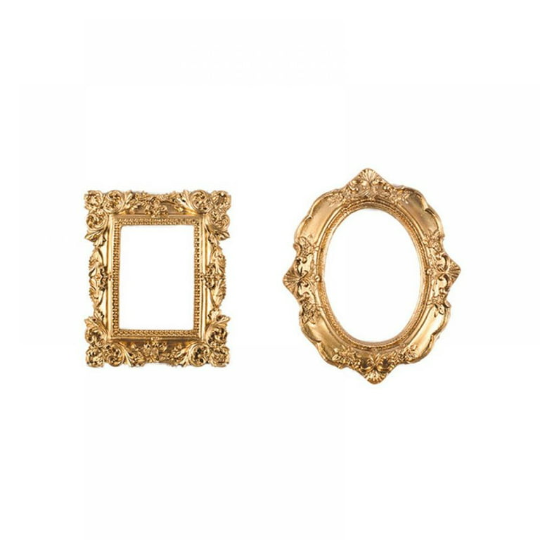Mini Gold Frame Embellishments