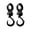 2 pack, variant on Baby Strollers Hook 360 Degree Rotation Infants Cart Hook for Bag Drooling Towel Pram Hanger Mother Essential Product