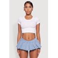 thumbnail image 2 of Women's Seamless Crew Neck Cropped Top, 2 of 5