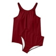 thumbnail image 3 of Pounoo 2PC Tankini Swimsuits for Women Halter Neck Strap Ruffled Layer Tummy Control Design Resort Vacation Outfits Gift, 3 of 8