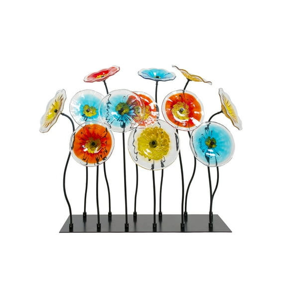 Dale Tiffany Lighting - Flower Garden - 40 Inch 12-Piece Handcrafted Art Glass