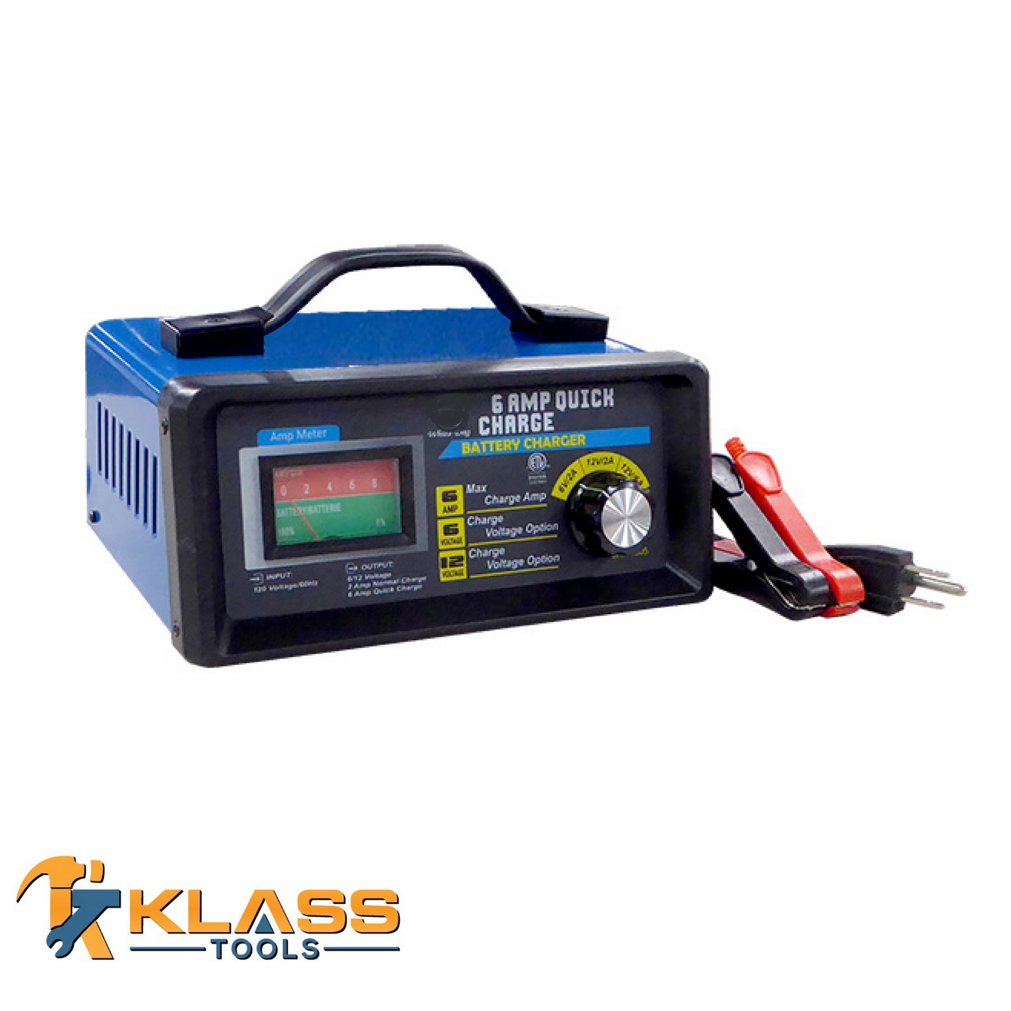 2/6 AMP BATTERY CHARGER