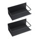 thumbnail image 1 of 2 piezas de estante para especias lateral del refrigerador, almacenamiento, organización de la cocina y Negro, 1 of 9
