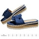 thumbnail image 2 of Sandalias de playa de verano para mujer sandalias antideslizantes con plataforma y cuñas con lazo sandalias con punta abierta a la moda aumento de altura para viajes junto al mar, 2 of 6