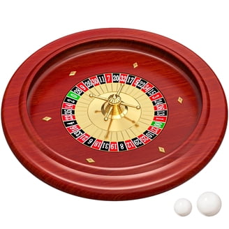 Front Porch Classics 4-in-1 Casino Board Game, Includes Roulette