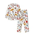 thumbnail image 2 of Kll Canada Day Sleepwear Mens Flannel Pajamas,Long Cotton Pj Set, 2 of 9
