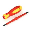 thumbnail image 3 of 5pcs 500V Insulated Screwdrivers Set with Magnetic Slotted Phillips Pozidriv Bits and Test Pen Electrical, 3 of 8