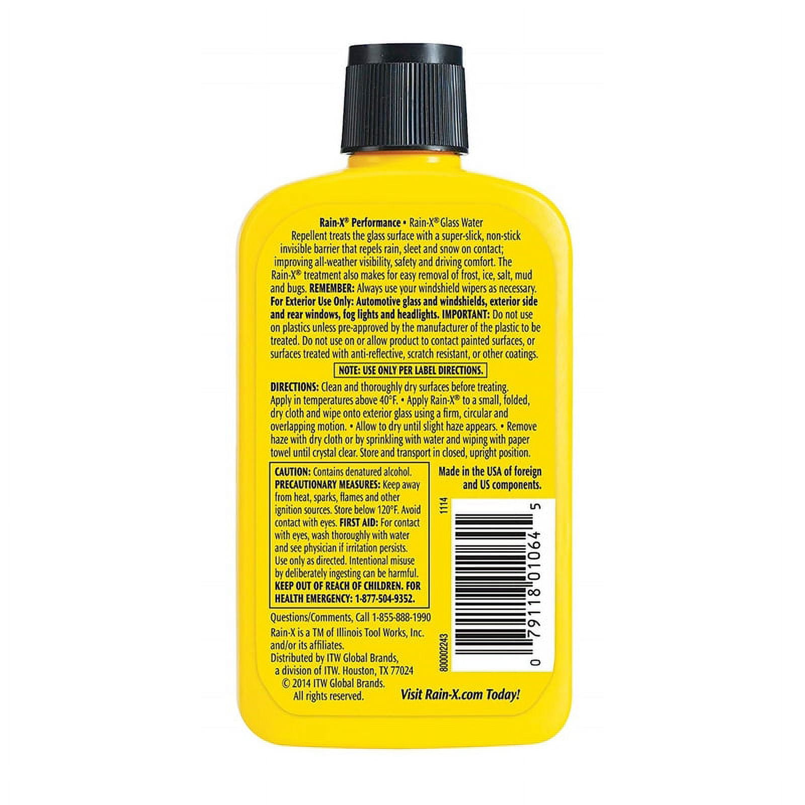 Rain-X 800002243 Glass Water-Repellent, 7 oz Bottle oz, L