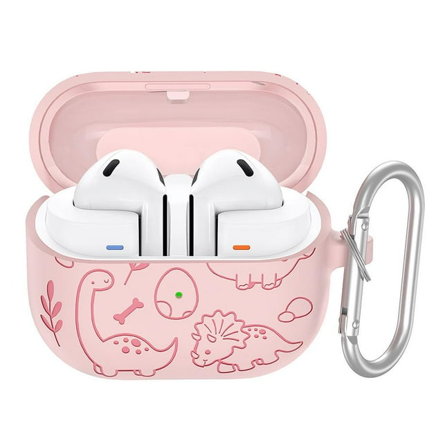 Galaxy Buds 3/3 Pro Silicone Case - Dinosaur Design, Shockproof Cover, TPU Earphone Protector