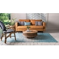 thumbnail image 2 of Unique Loom Outdoor Modern Gradient Area Rug 4' x 6' Rectangle Aqua Blue/Beige, 2 of 2