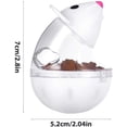 thumbnail image 4 of Dispensador de bolas de comida para gatos PORTOWN, juguete de alimentación lenta, 4 unidades, 4 of 25