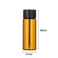 thumbnail image 3 of LCXmlly Airtight Storage Bottle Glass Powder Dispensing Bottles with Spoons Airtight Travel Spice Containers Portable Jar for Camping Kitchen Condiment, 3 of 6
