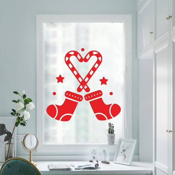 Tailored Christmas Removable Window Stickers Art Decal Wall Home Shop
