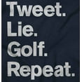 thumbnail image 2 of Lie Golf Repeat Hoodie Sweatshirt Women Men Brisco Brands L, 2 of 6
