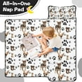 thumbnail image 4 of Chihuahua and Footprints Toddler Nap Mats for Kids Preschool,Sleeping Mat Bag or Kids,Toddler Sleeping Bag,Toddler Nap Mat or Daycare, 4 of 6