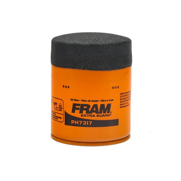 6 pack) FRAM Extra Guard Oil Filter, PH7317, 10K mile Replacement