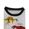 thumbnail image 3 of goowrom Ensemble de Pyjama pour Garçons, Chandail à Col Rond à Imprimé Dinosaure et Pantalon, 3 of 6
