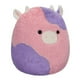 thumbnail image 2 of Peluche Jazwares Jazwares Hamty Cow, 30 cm, rosa y morado, 2 of 5