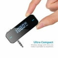 thumbnail image 2 of 090E Car MP3 MusicAudio FM Transmitter 3.5mm Aux Port In Car Radio Transmitter Handsfree AudioAdapter Car Accessory Portable, 2 of 4