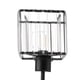 thumbnail image 3 of Lámpara de mesa Decolamp Metal con cristal foco 7W 2184, 3 of 3