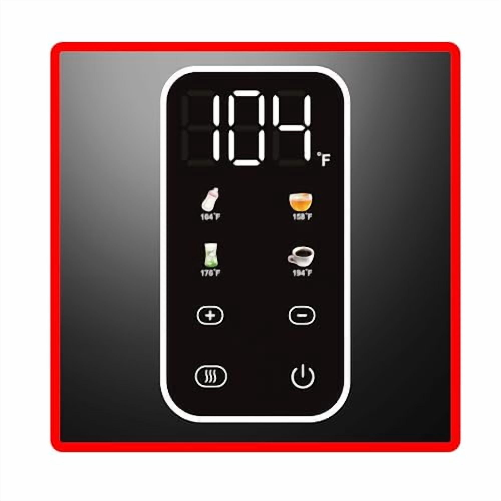 EUROSTAR EDK1770BK 1.7L Digital Electric Kettle, Black