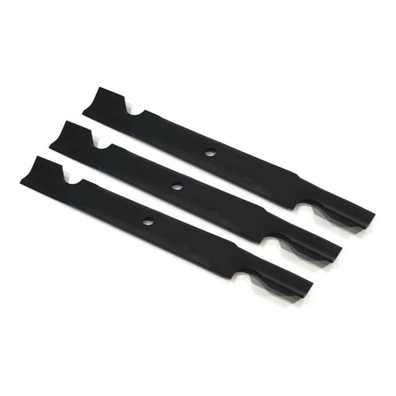 3PK Toro 54" Titan ZX5400 Lawn Mower Blades 115-9650-03 ZTR Replacement - Zero Turn Mower Blades - 18.75" Length, .204" Thickness
