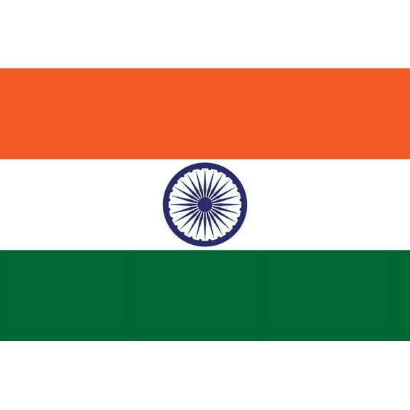 Y H M National Flag India Flag 3 x 5 feet Bunting For Marine Industrial Use